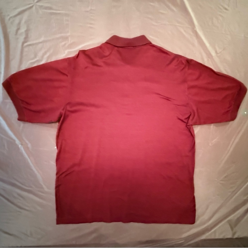 NWOT Jeff Rose Red Polo Golf Shirt 100% Cotton Size Large - Picture 4 of 7